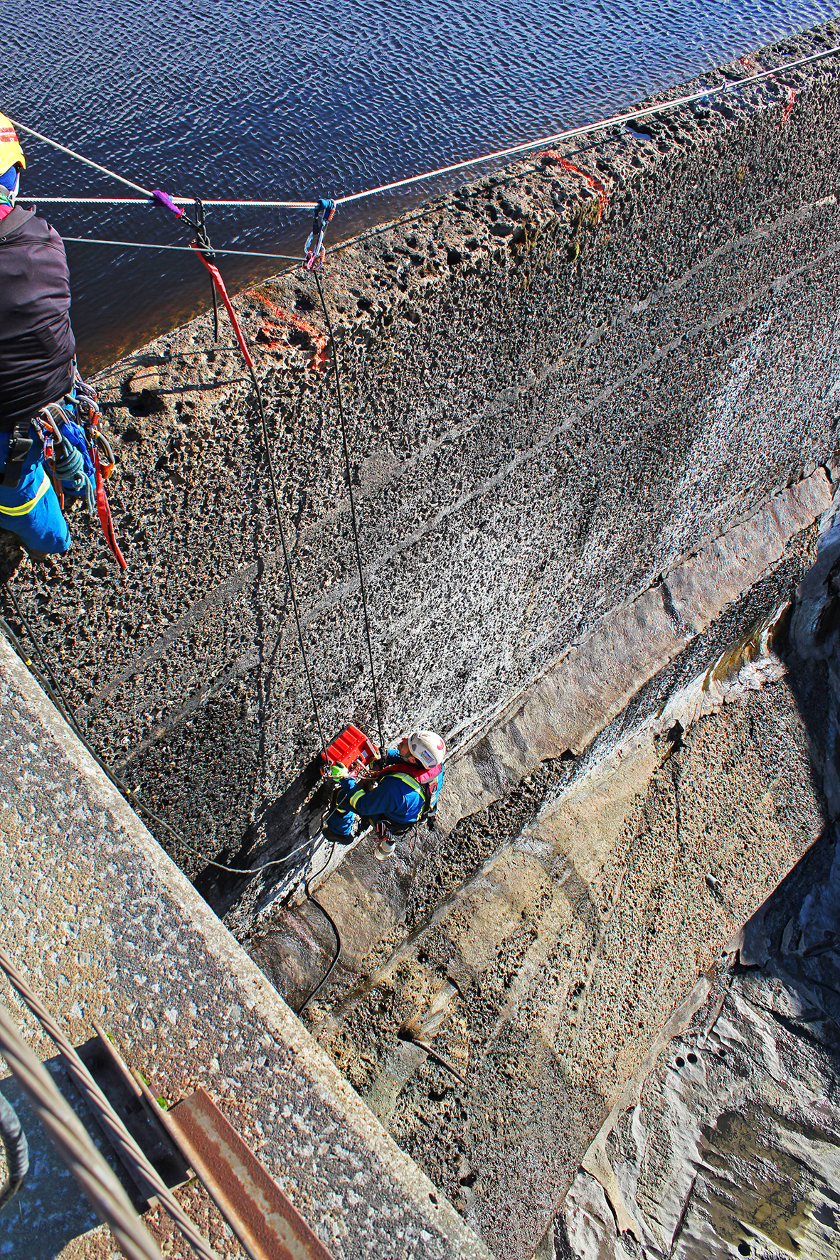 Dam Evaluation using Ground Penetrating Radar