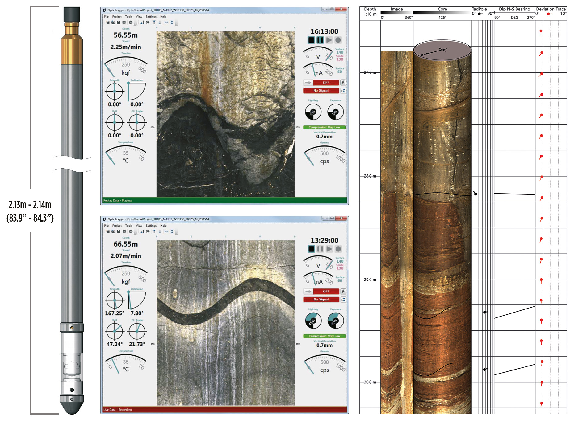 Wireline Logging Data